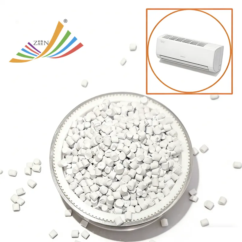 High Concentration White Masterbatch for Injection Molding Plastic Products